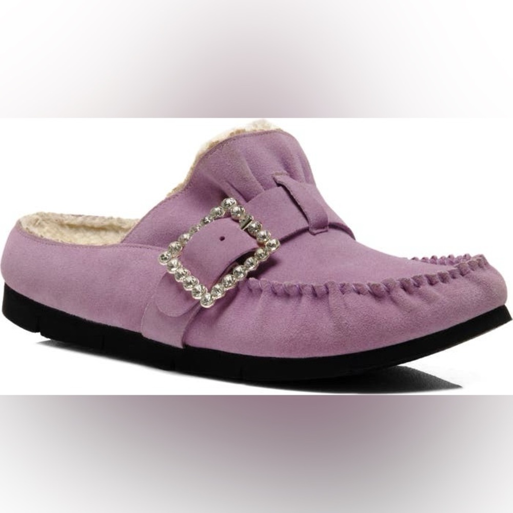 Free People Genuine Shearling Mule